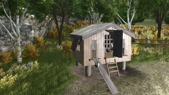 FS25 - Decorative Chicken Coop V1.0