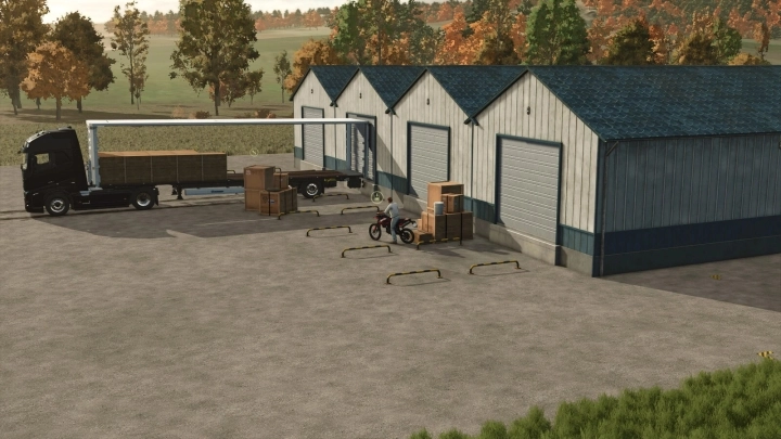 FS25 - Central Warehouse Pack V1.0