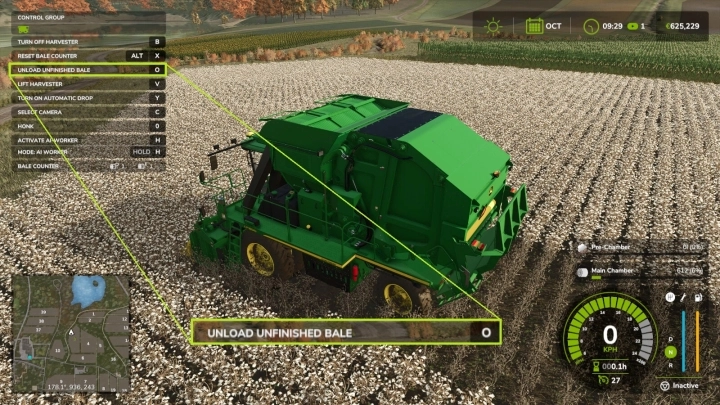 FS25 - Unload Bales Early V1.1.1.1