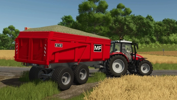 FS25 - Massey Ferguson Trailer Pack V1.0