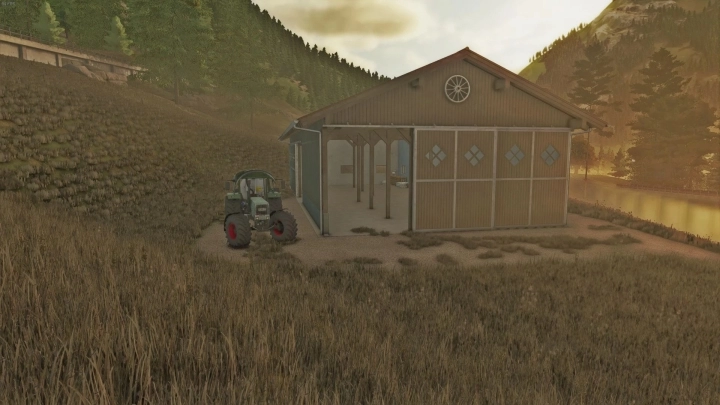 FS25 - Bavarian Barns V1.0