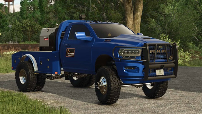 FS25 - 2019 Ram 3500 Flatbed V1.0