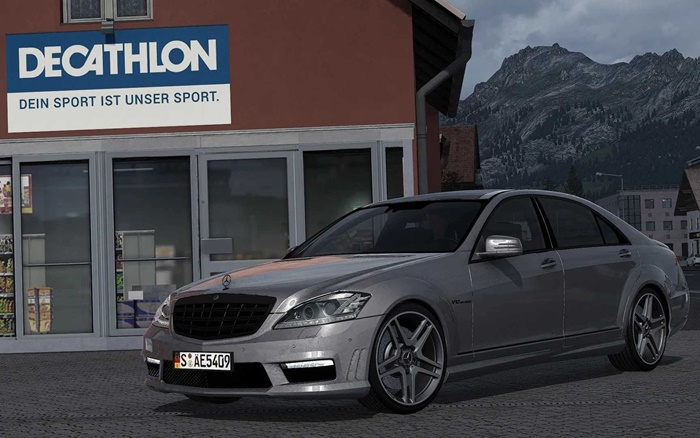ETS2 - Mercedes-Benz W221 2012 S65 AMG V3.9
