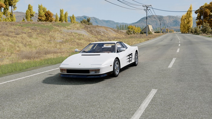 BeamNG – Ferrari Testarossa (Type F110) 1986