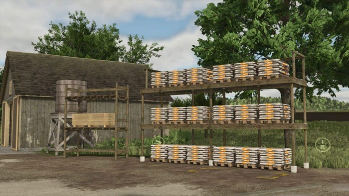 FS25 - Pallet Storage V1.1