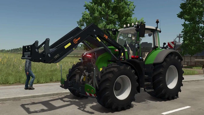 FS25 - Fendt 700 with Agribumper V1.0.7.5