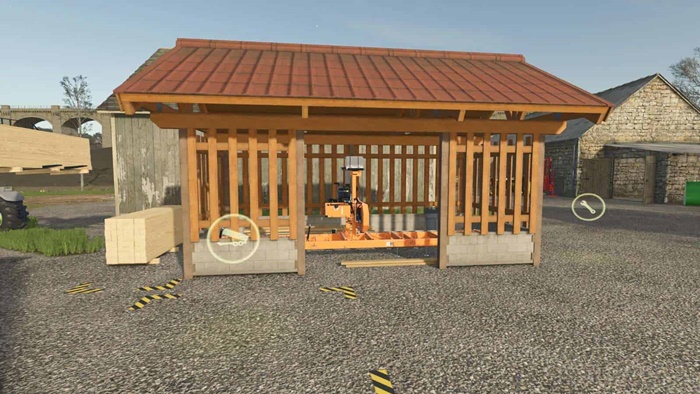 FS25 - Small Sawmill V1.0