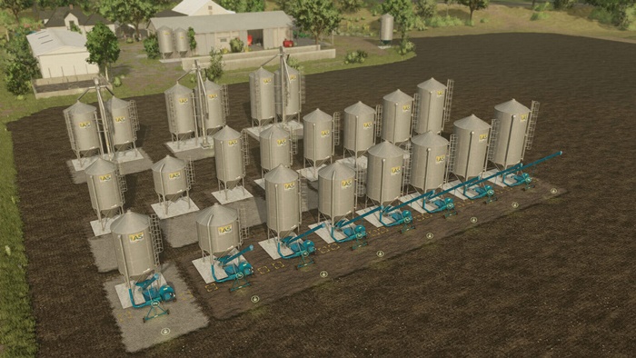 FS25 - Silos AS Pack V1.0