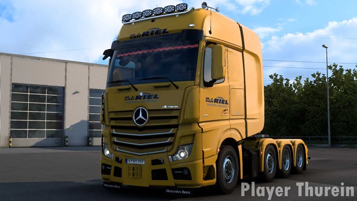 ETS2 - M.J.VAN Riel Skin for Mercedes-Benz V1.0