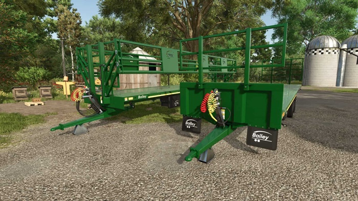 FS25 - Bailey Bale And Pallet Trailer Pack V1.0