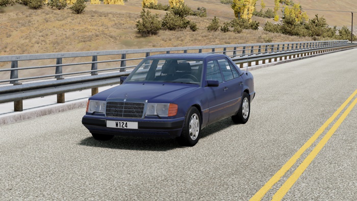 BeamNG – Mercedes-Benz E-Class (W124)