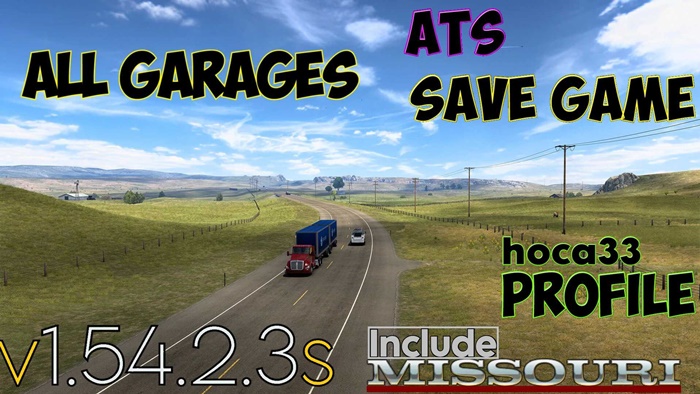 ATS - Save-Profile (All Map DLCs Required) V1.54.2.3s