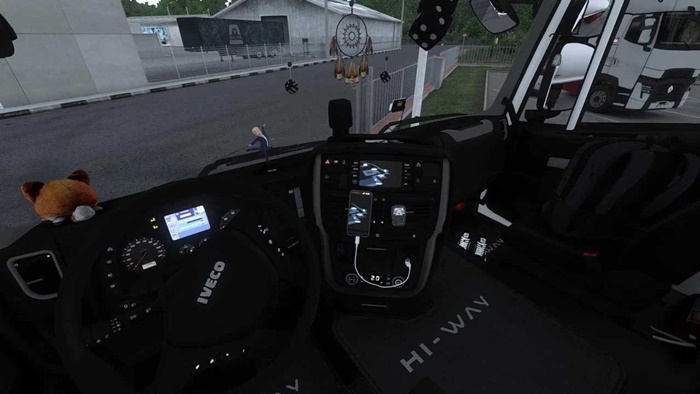 ETS2 - Iveco Stralis Hi-Way Interior Improved V1.0