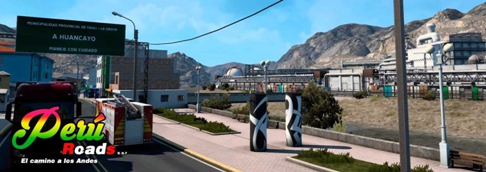 ETS2 - Peru Roads Map V0.8.6