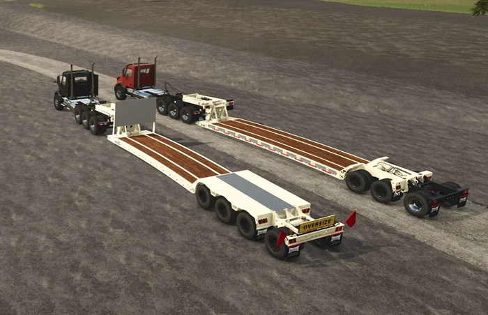 FS25 - Landoll 855 Lowboy 55-Ton V1.0