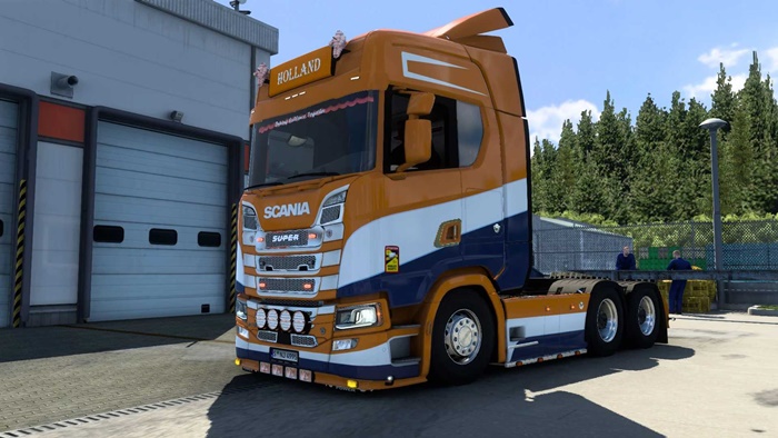 ETS2 - Scania S Holland H2 Skin V1.0