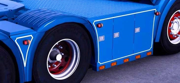 ETS2 - PanAmerica RJL Sideskirts V1.0