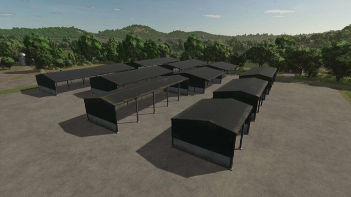 FS25 - Metal Shelter Pack V1.0