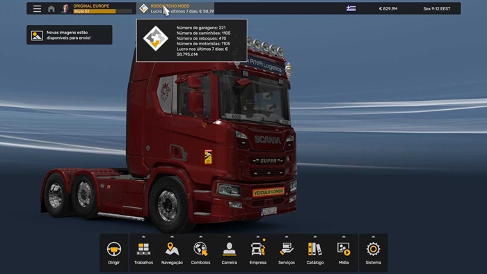 ETS2 - Profile (Savegame) V1.54.1.0S