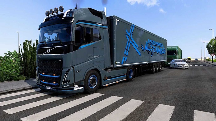 ETS2 - Volvo FH5 and FH6 Globetrotter Mst Wntd Skin V1.0