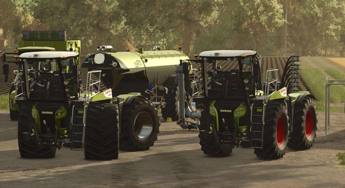 FS25 - Claas Saddle Trac 4200 Pack WobbyTec V1.0