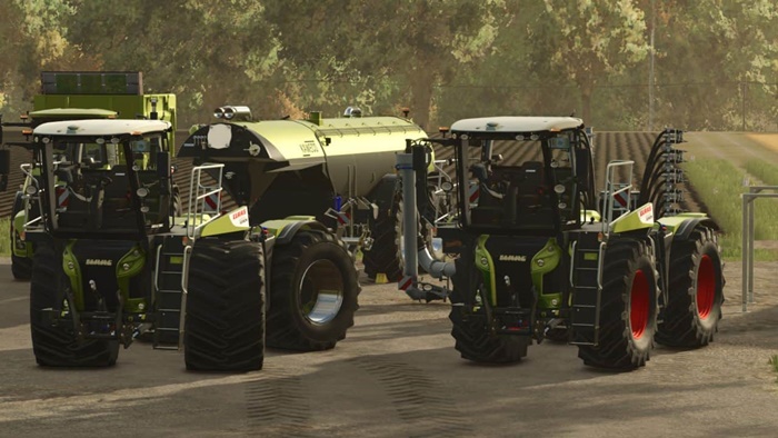 FS25 - Claas Saddel Trac Pack Xerion 4200 V1.0