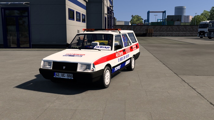 ETS2 - Tofas Kartal Emergeny Service V1.54