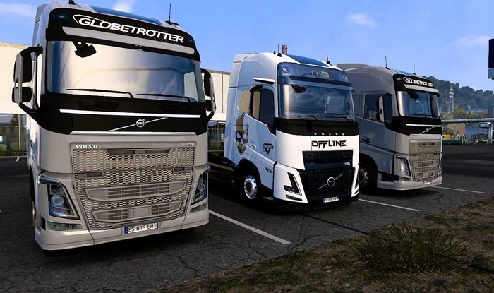 ETS2 - Volvo Aero 4k Skin V1.0