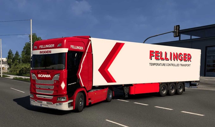 ETS2 - Combo Skin Fellinger Transport V1.0