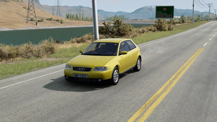 BeamNG – Audi A3 (8L) 2001