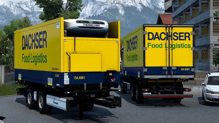 ETS2 - Krone Profi Box Carrier Pack V1.6.5