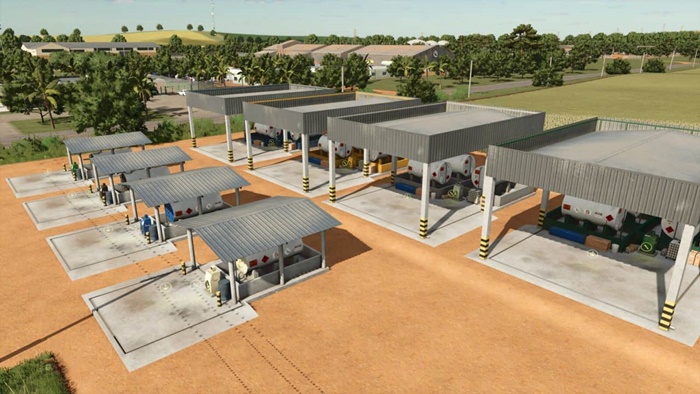 FS25 - Farm Fuel Station V1.0