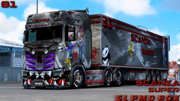 ETS2 - Scania S Super Skin Update V1.0