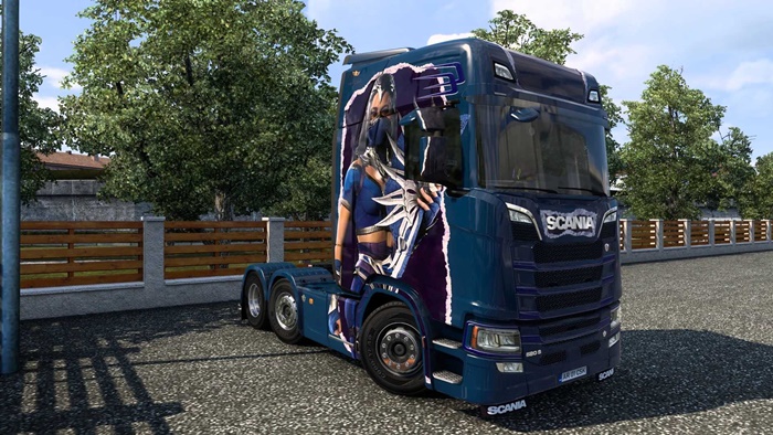 ETS2 - Scania S NexGen Kitana Skin V1.0