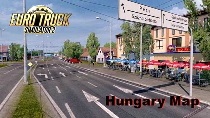 ETS2 - Hungary Map V0.9.35