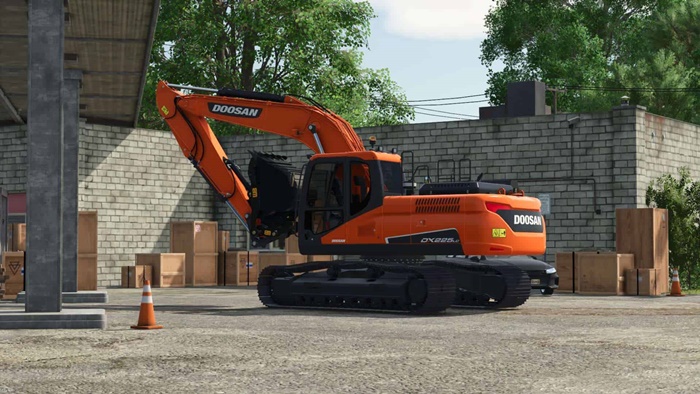 FS25 - Doosan DX225 LC-5 V1.1.0.1