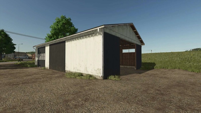FS25 - Wooden Garages And Workshops V1.0
