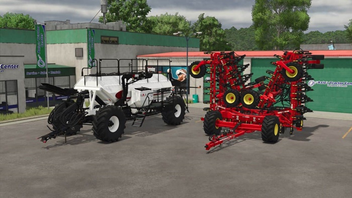 FS25 - Bourgault 3320-76 Paralink Hoe Drill + 7950 Air Cart V1.0