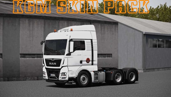 ETS2 - MAN TGX E6 by Gloover Kgm Skin Pack V1.0