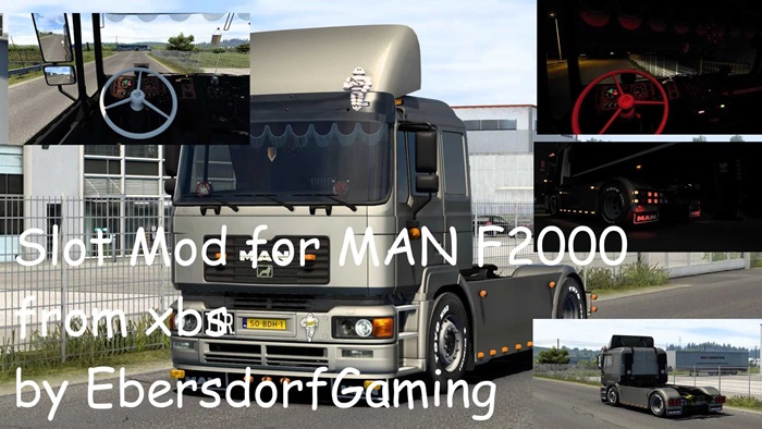 ETS2 - MAN F2000 Tuning Mod V10.5