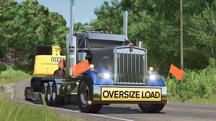 FS25 - Kenworth W900L Truck V1.4