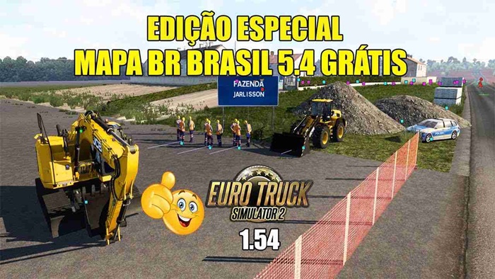 ETS2 - BR Brazil Map V5.4