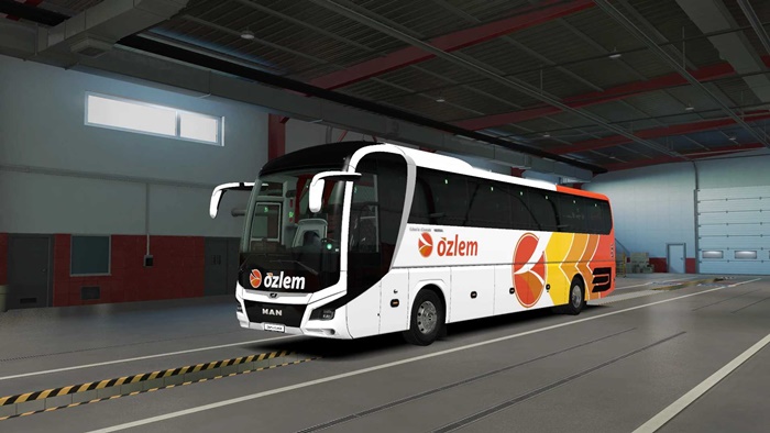 ETS2 - MAN Lions Coach 2023 Cankiri Ozlem Skin Pack V1.0