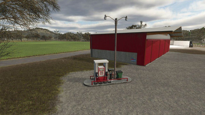 FS25 - Placeable Gas Station V1.0