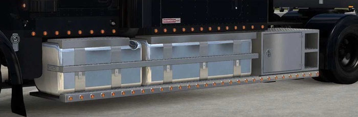 ATS - Custom Fuel Tanks for SCS Kenworth W900 V1.0