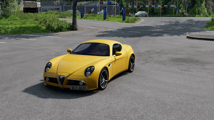 BeamNG – Alfa Romeo 8C
