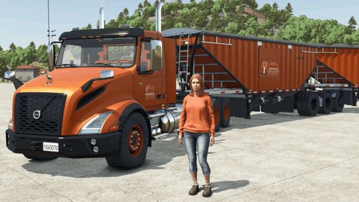 FS25 - Hirschfeld Volvo VNX 300 V1.0.0.3