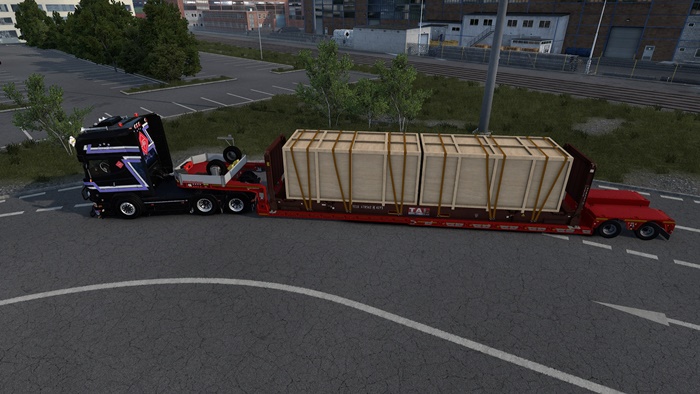 ETS2 - Kassbohrer SLL 40ft + 45ft Trailer