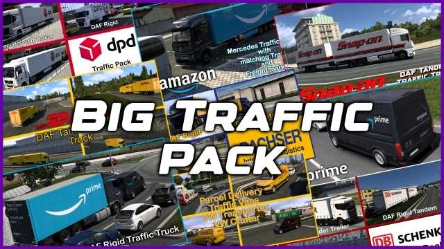 ETS2 - Big Traffic Pack V1.0