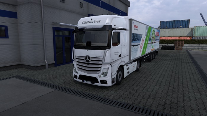 ETS2 - Mercedes-Benz New Actros 2019 Truck V1.54